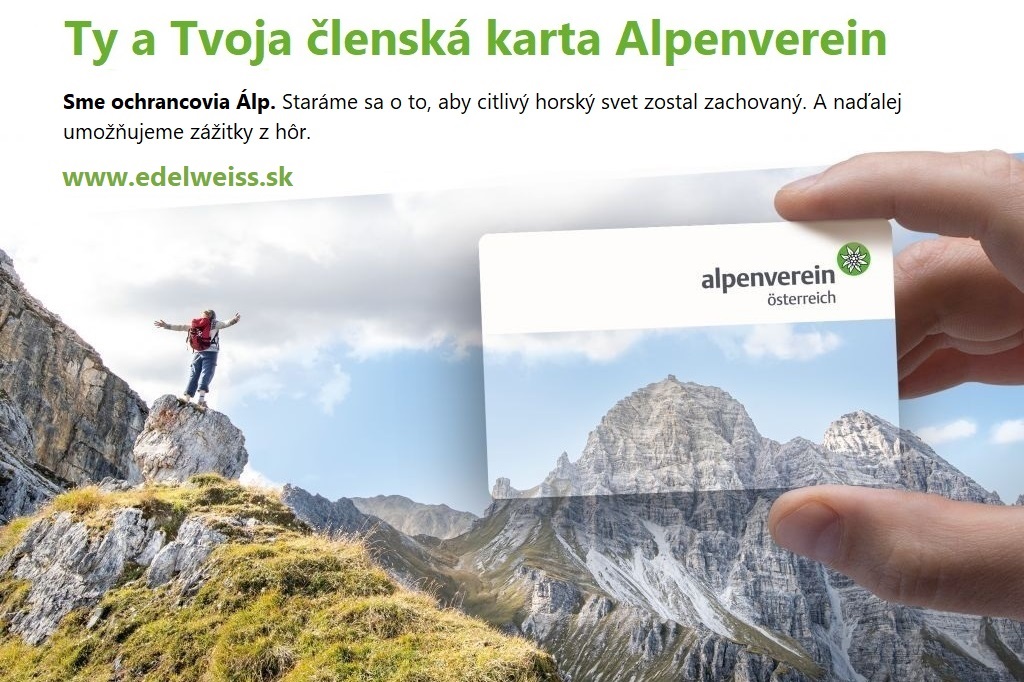 Ty a Tvoja Alpenverein karta