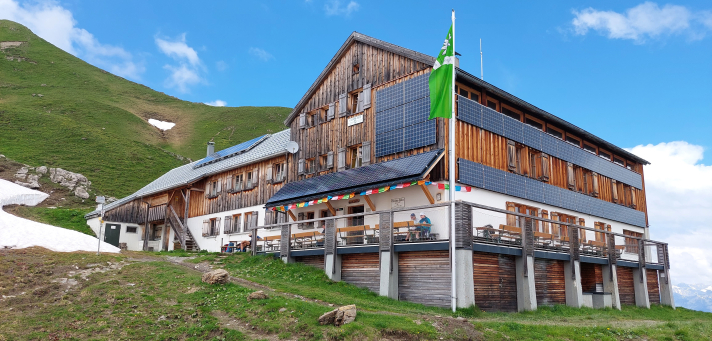 Tilisuna Hütte - chaty Alpenverein