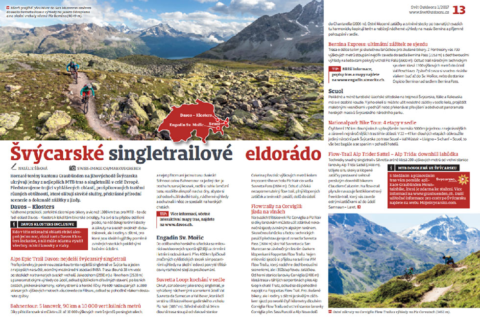 časopis Svět outdooru